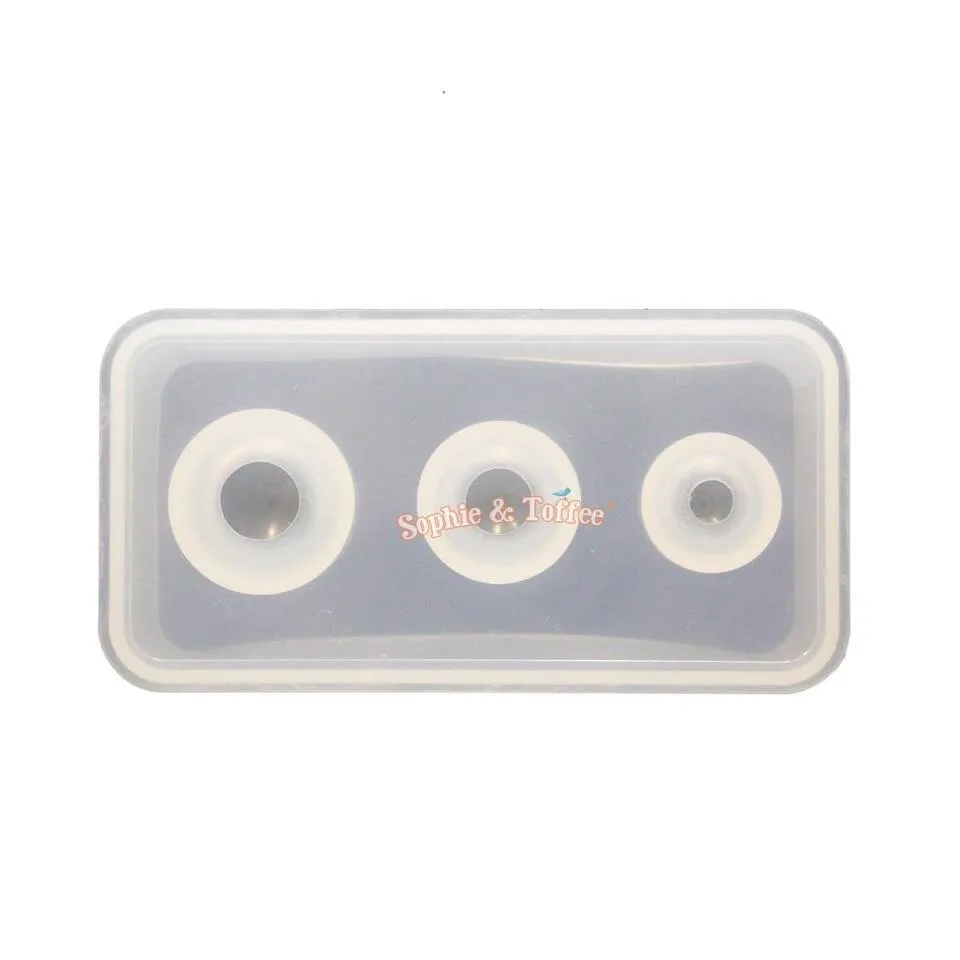 Egg Oval Shape Clear Silicone Mold