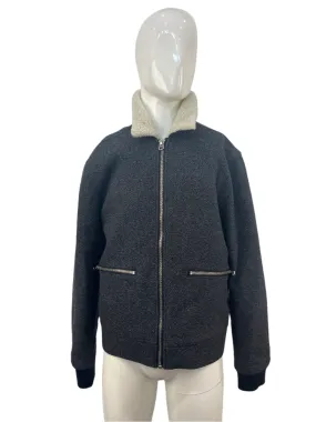 Forever 21 Sheepskin Collared Jacket