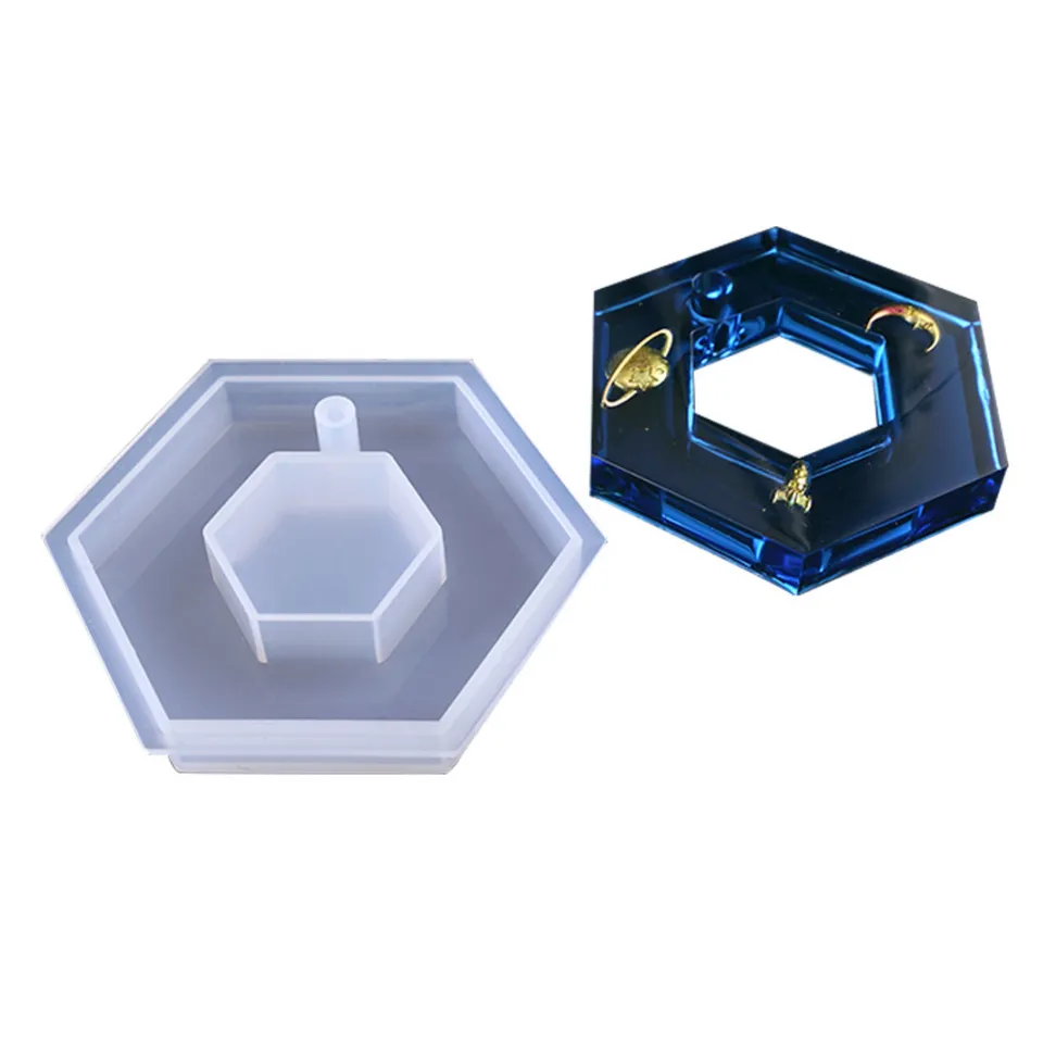 Geometric Tag Pendant Silicone Mold