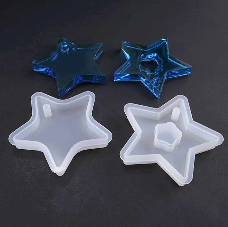 Geometric Tag Pendant Silicone Mold
