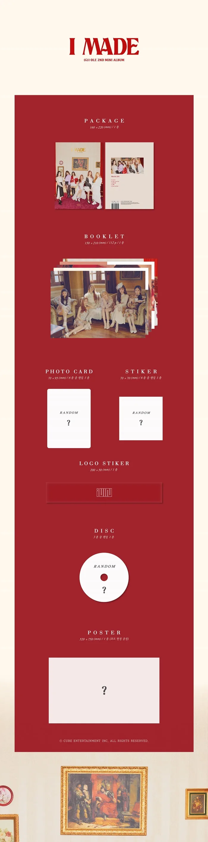 (G)I-Dle - [I Made] 2nd Mini Album