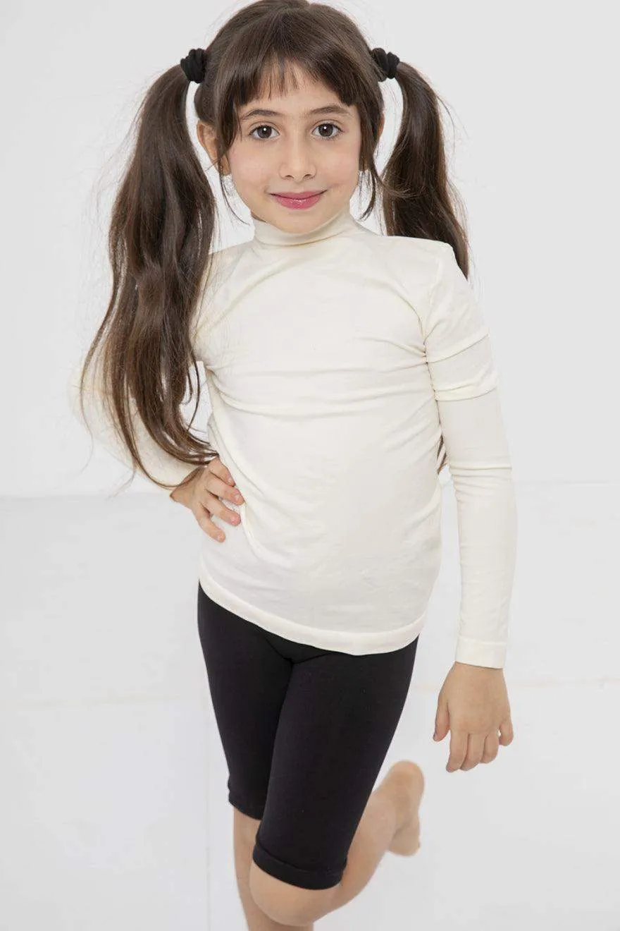 Girly Microfiber High Neck Top