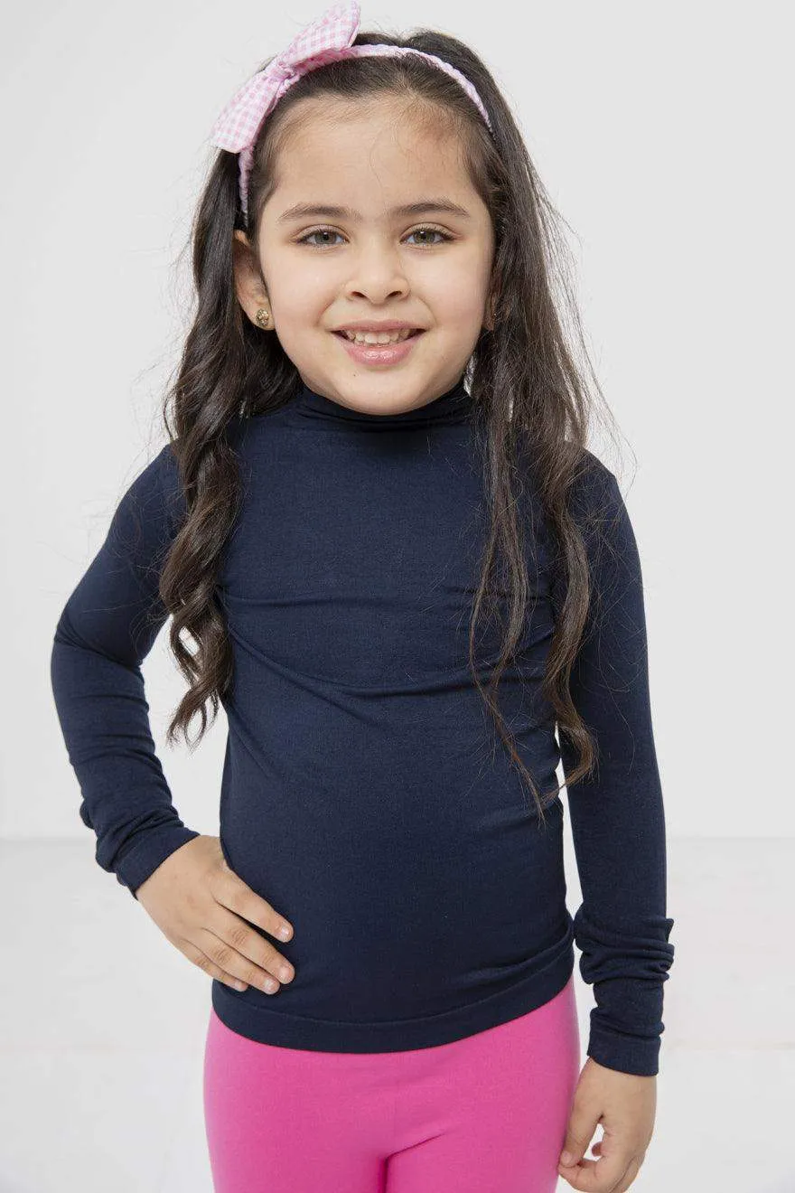 Girly Microfiber High Neck Top