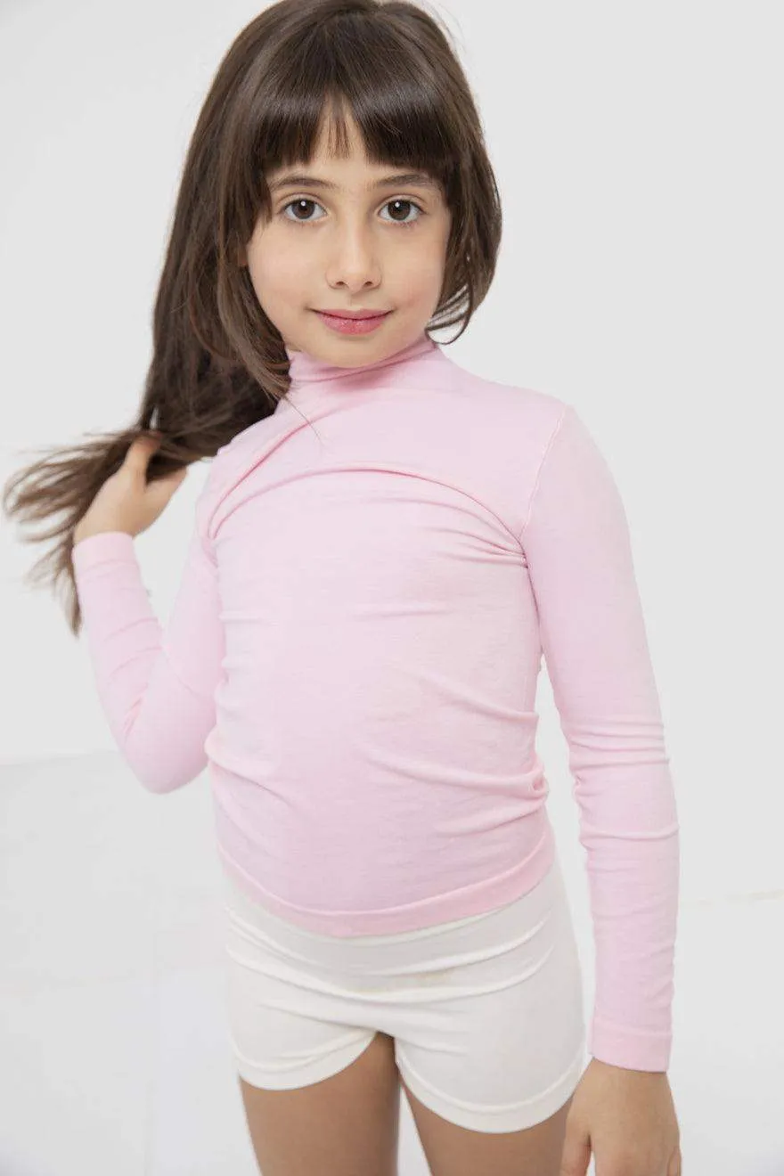 Girly Microfiber High Neck Top
