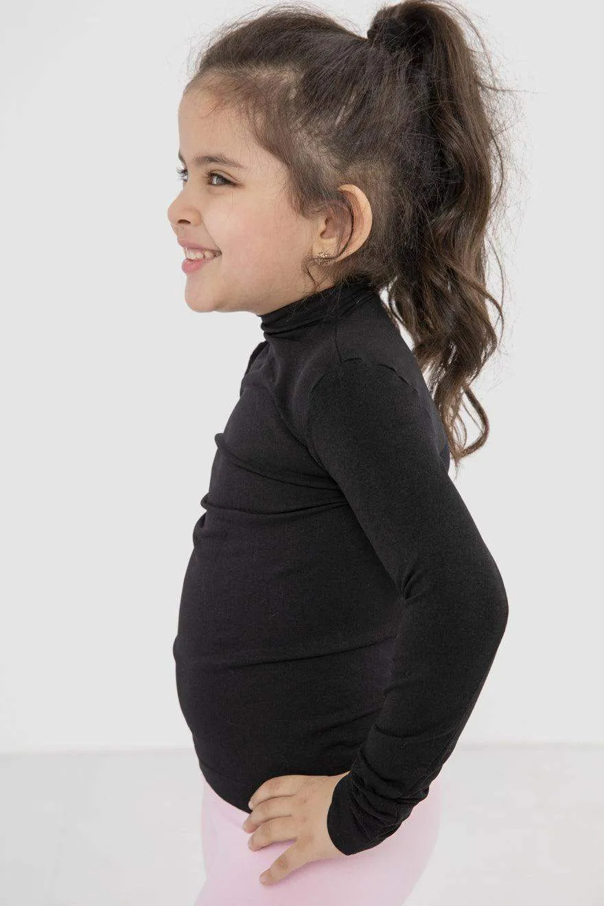 Girly Microfiber High Neck Top
