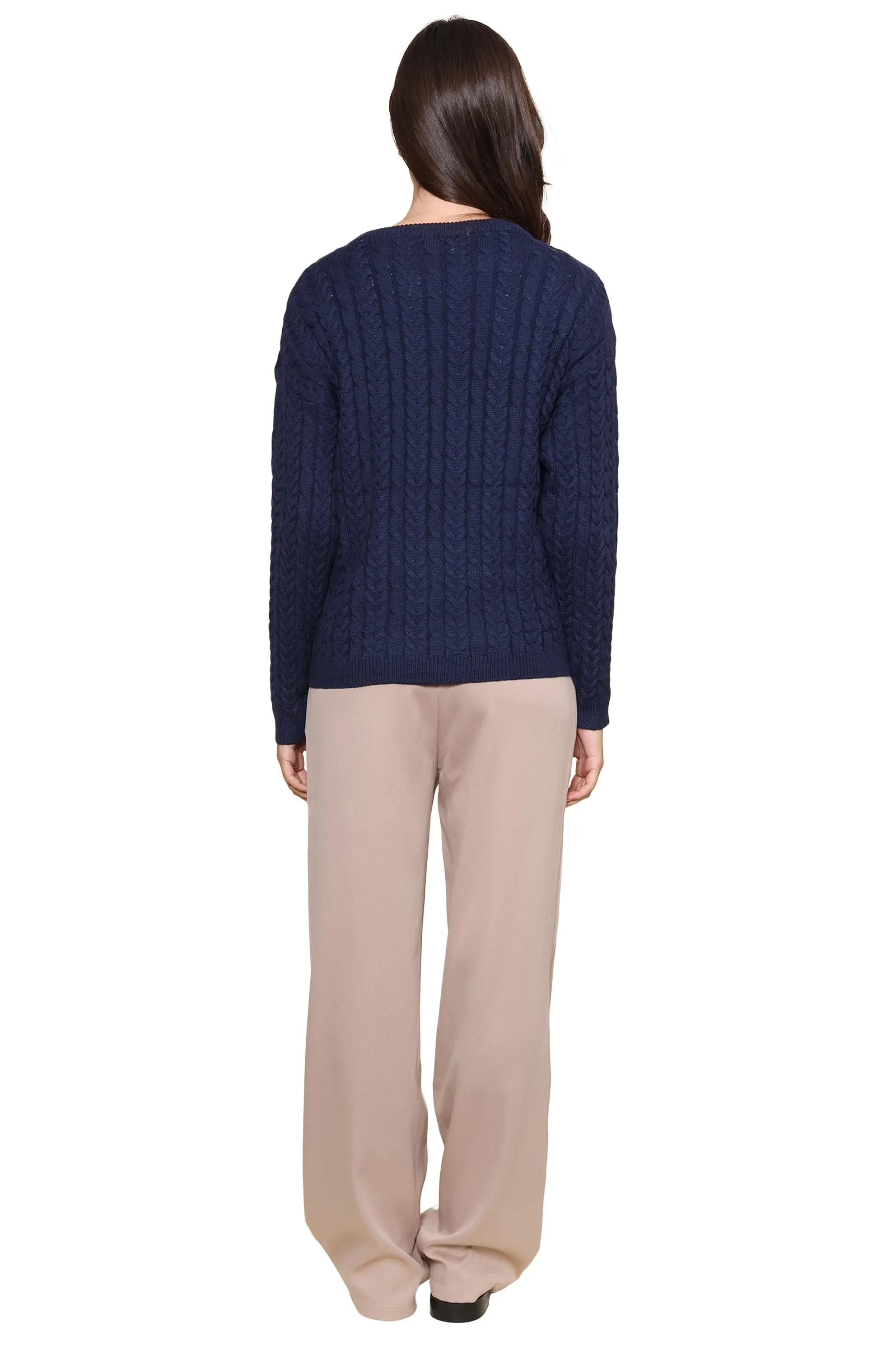 Harbor Cable Knit Sweater