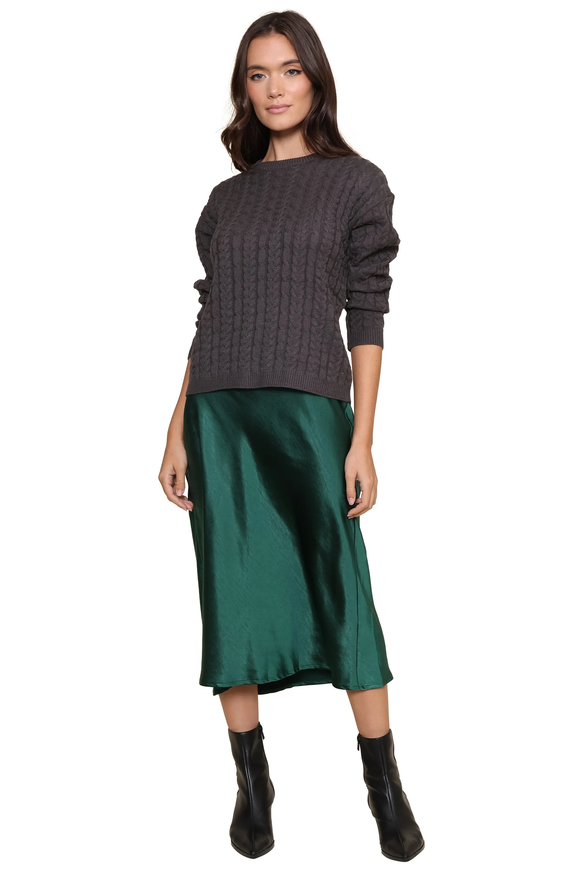 Harbor Cable Knit Sweater
