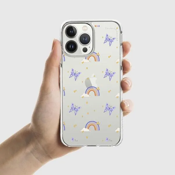 iPhone Case - Purple Butterflies