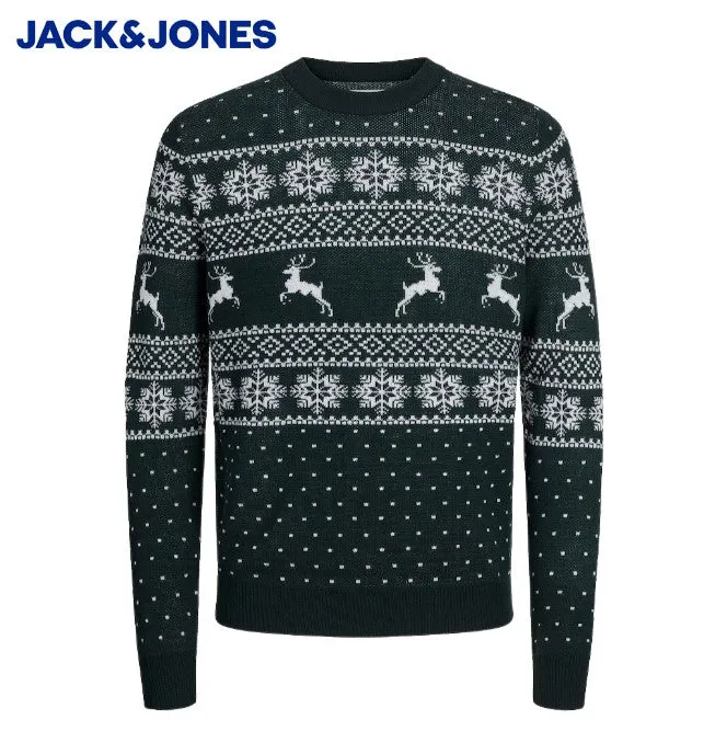Jack & Jones Gabriel Christmas Knit Green