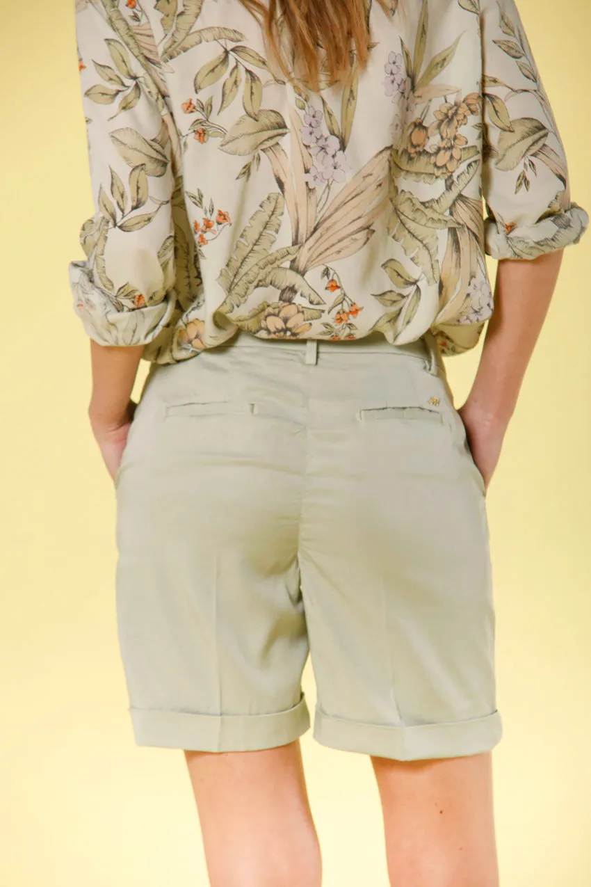 Jaqueline Curvie woman's chino bermuda in twill curvy ①