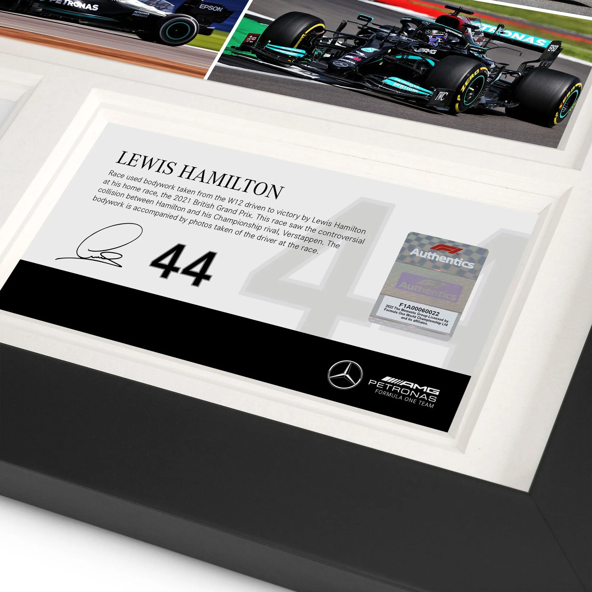 Lewis Hamilton 2021 Bodywork & Photo Collage - British GP