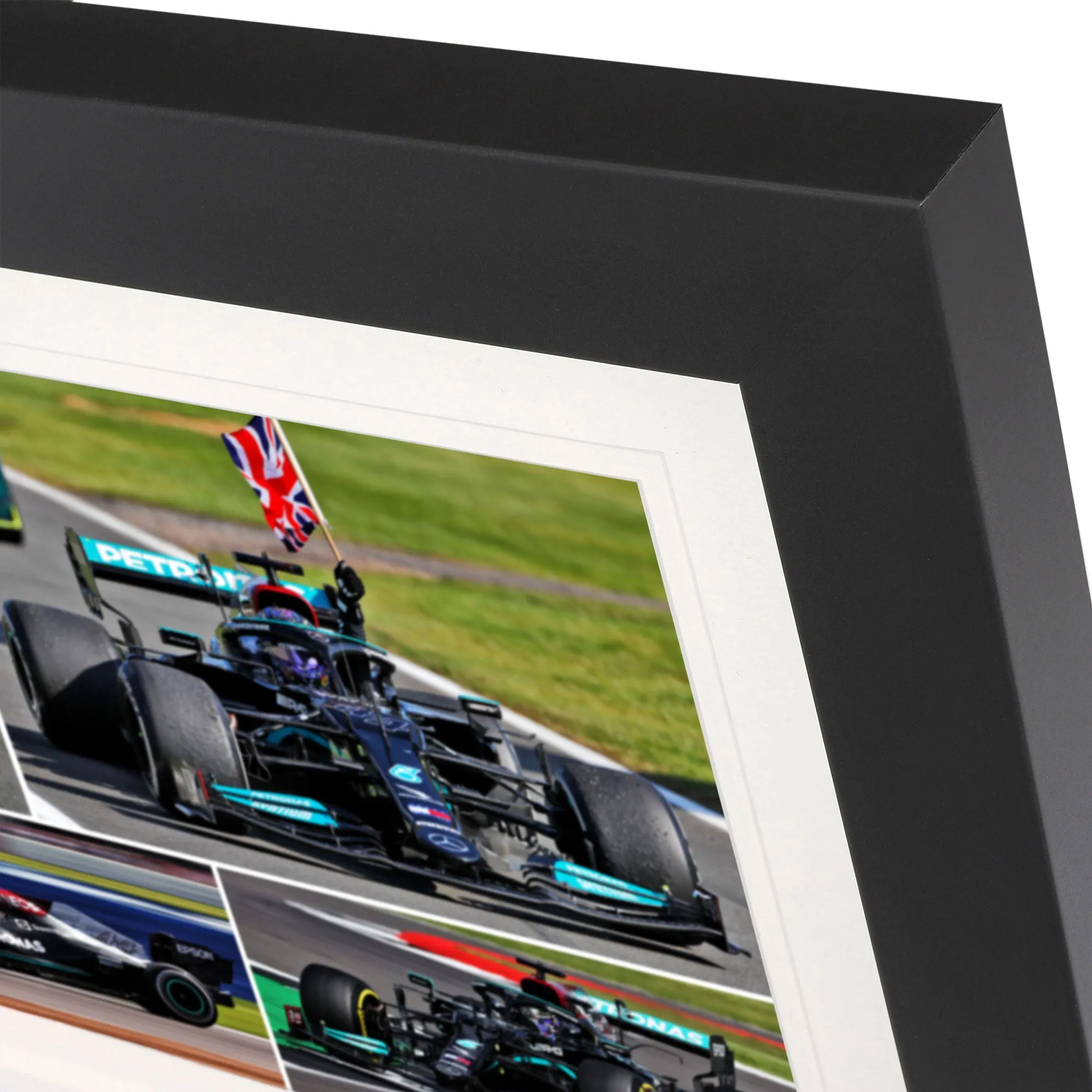 Lewis Hamilton 2021 Bodywork & Photo Collage - British GP