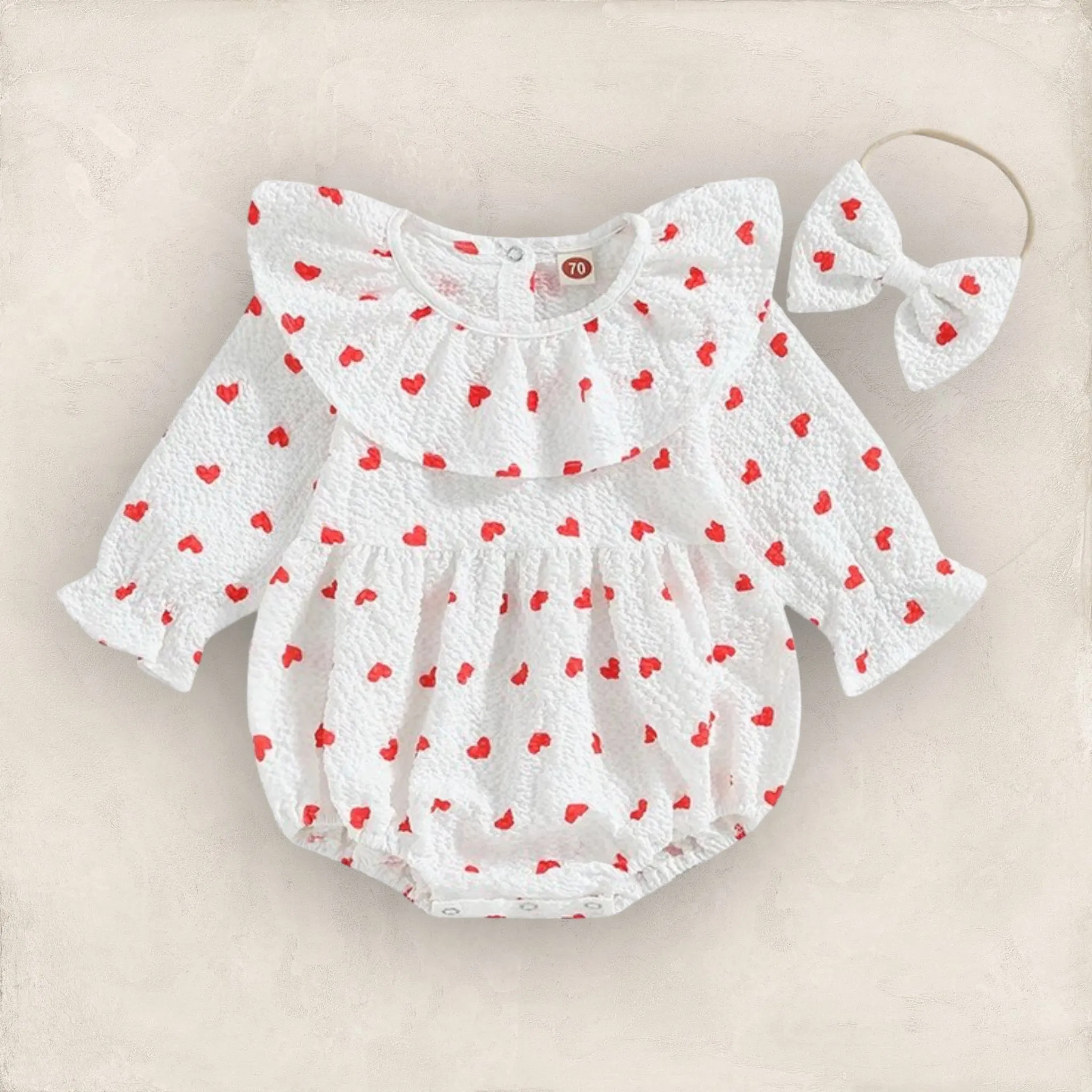 Lovely Heart Romper