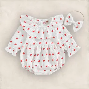 Lovely Heart Romper