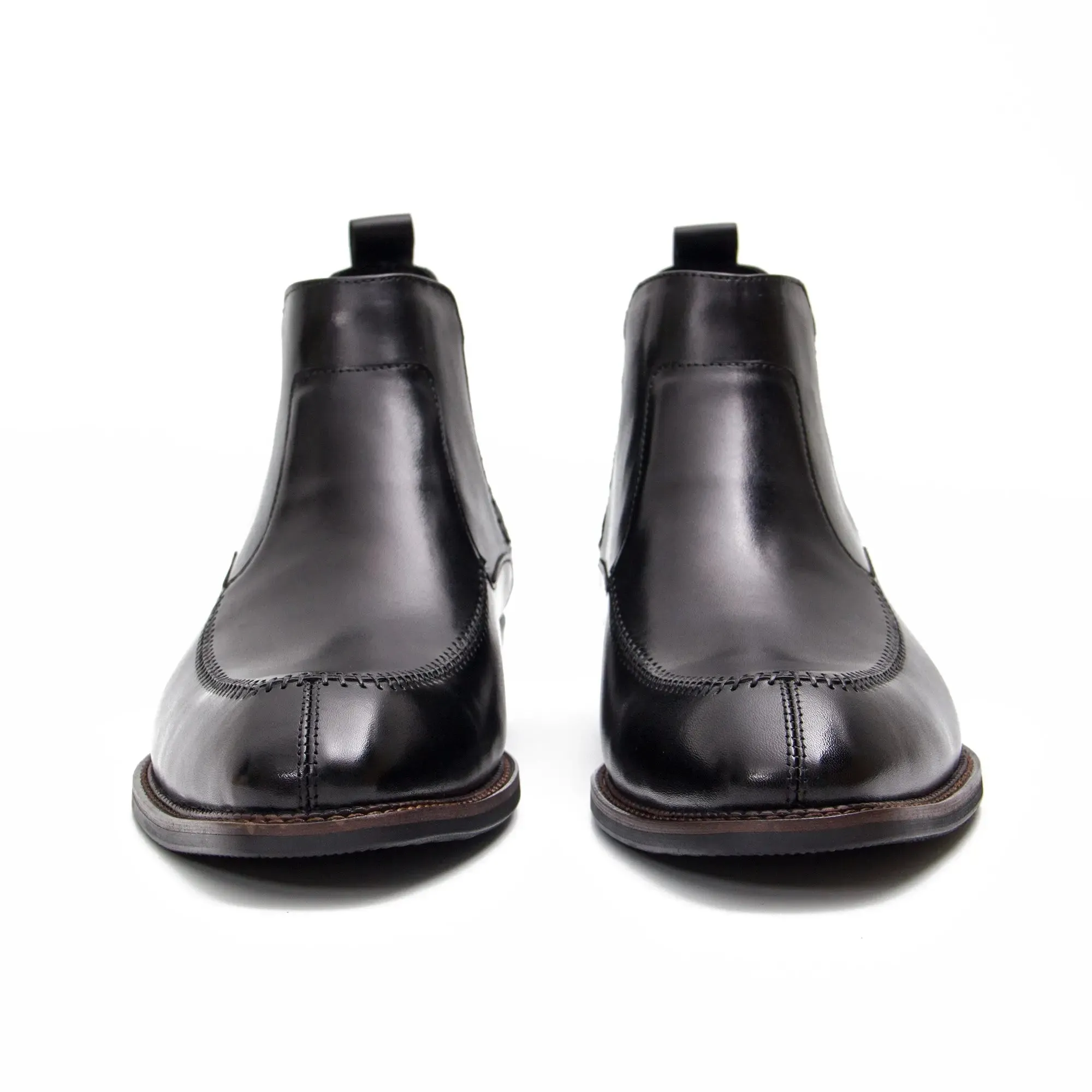 Men's Brown Leather Chelsea Boots