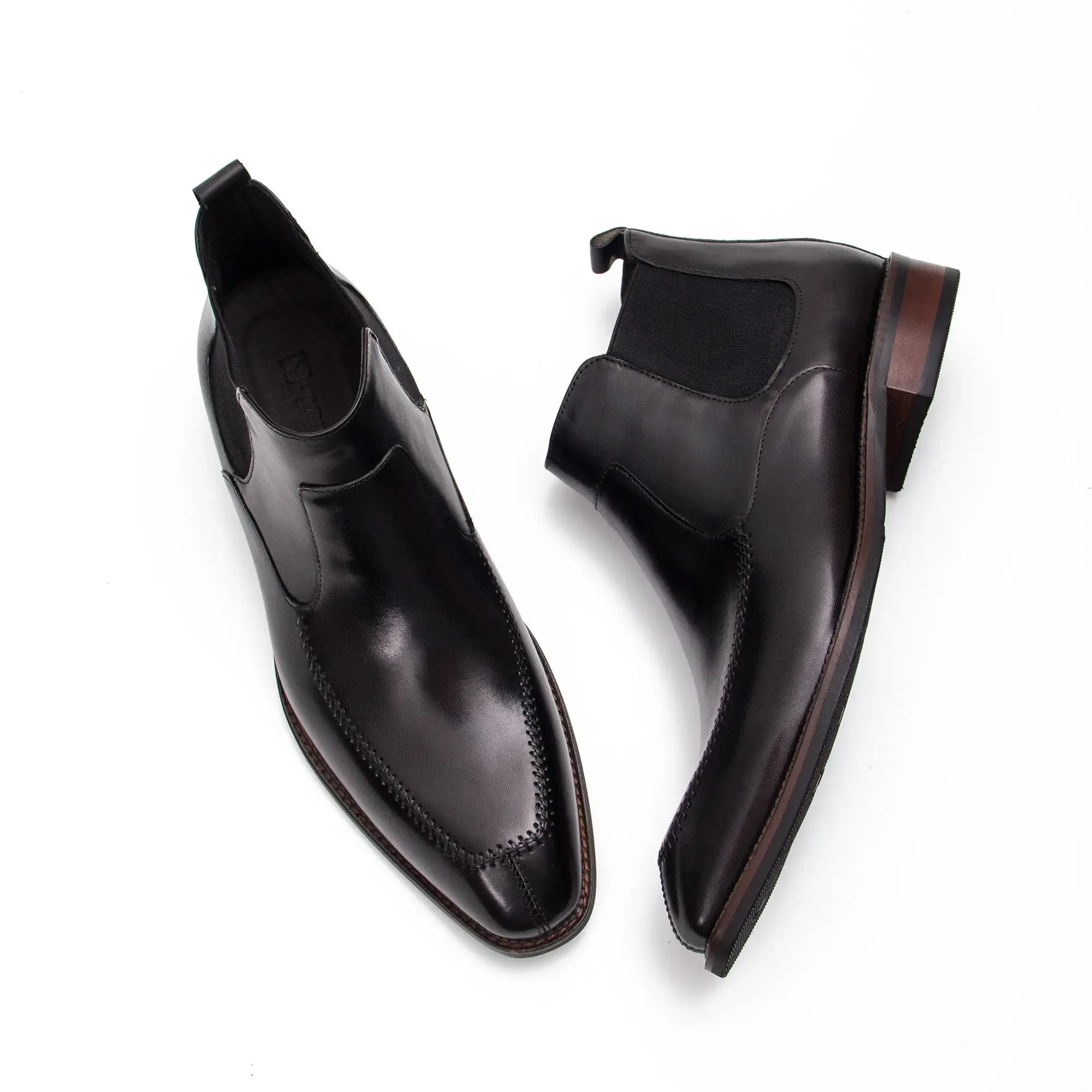 Men's Brown Leather Chelsea Boots