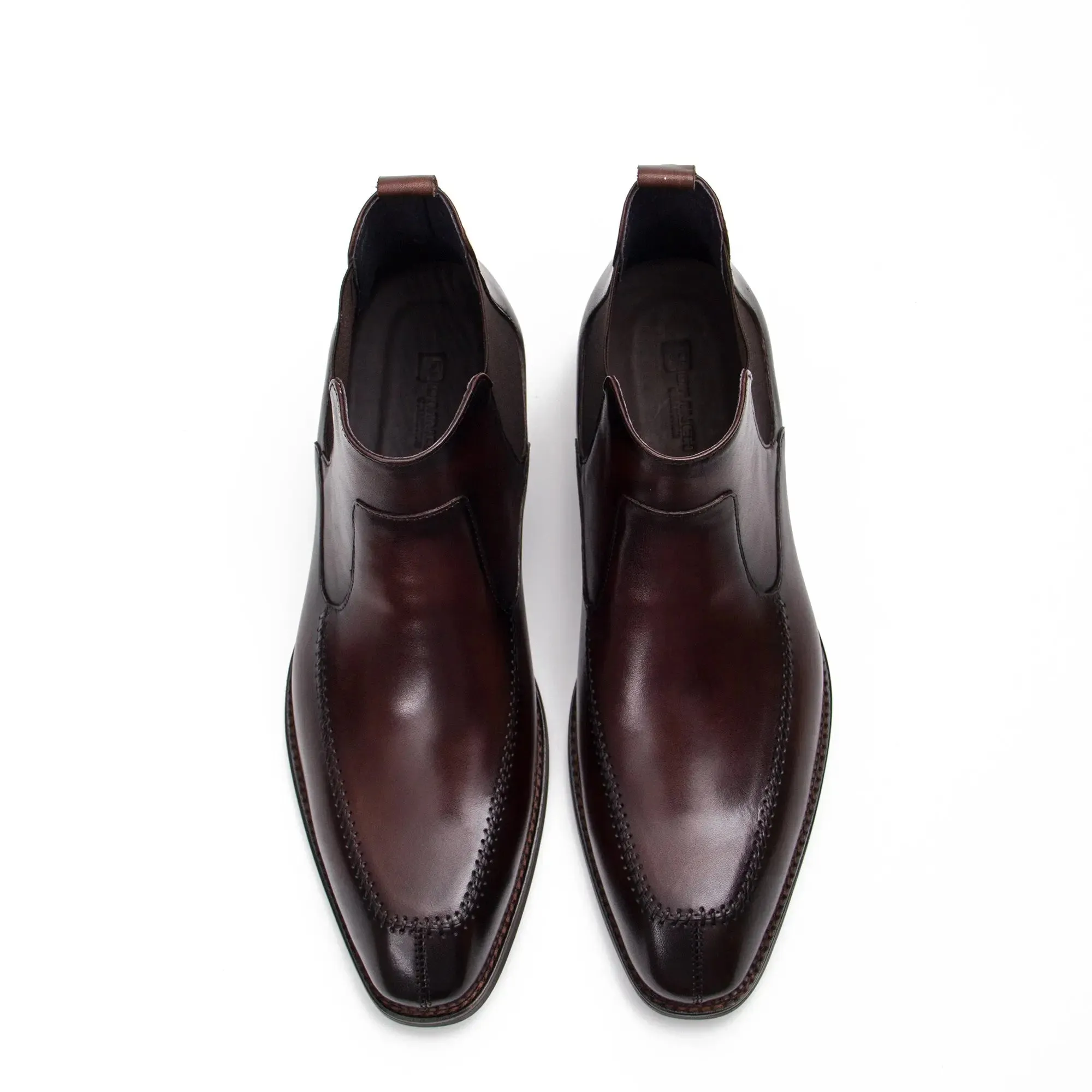 Men's Brown Leather Chelsea Boots