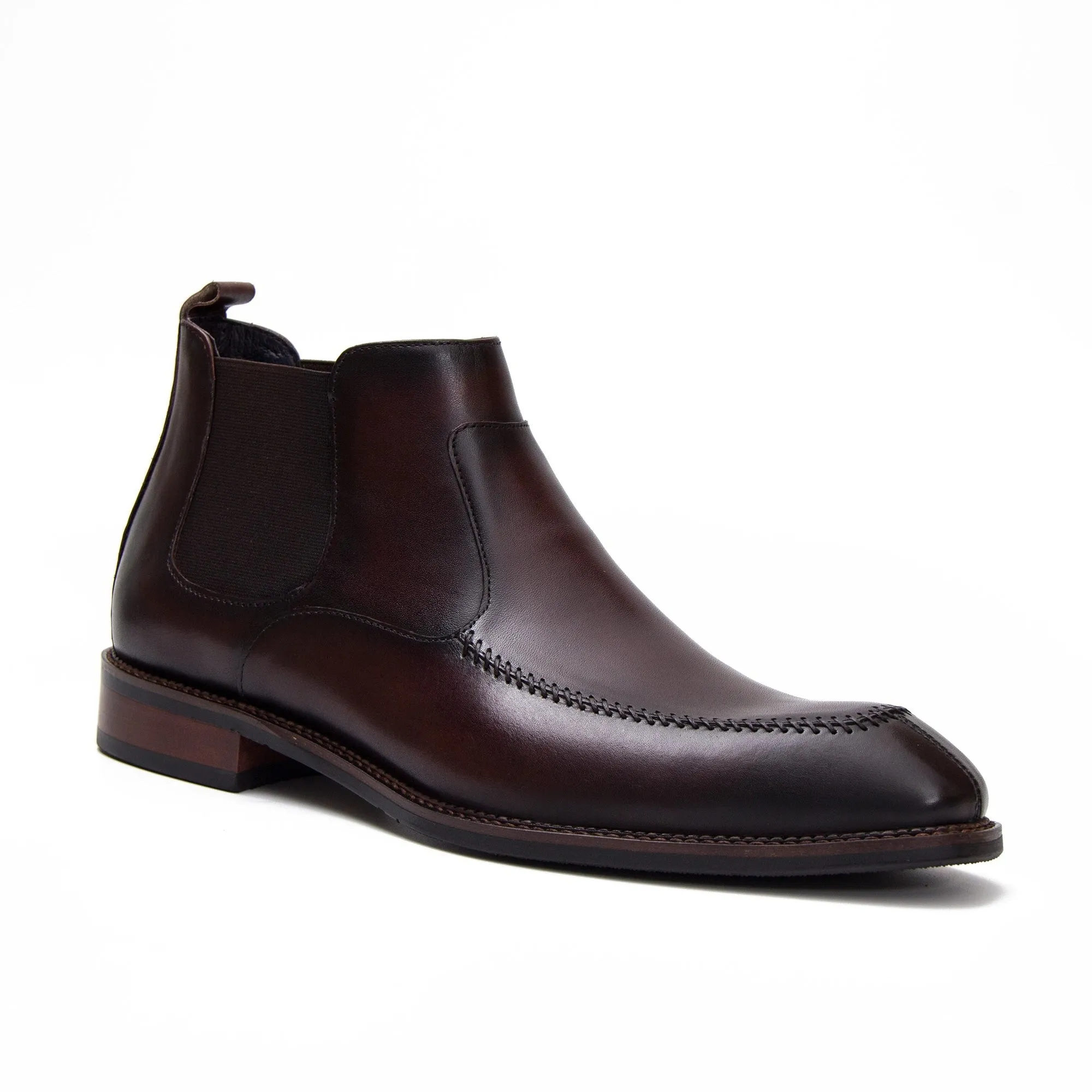 Men's Brown Leather Chelsea Boots