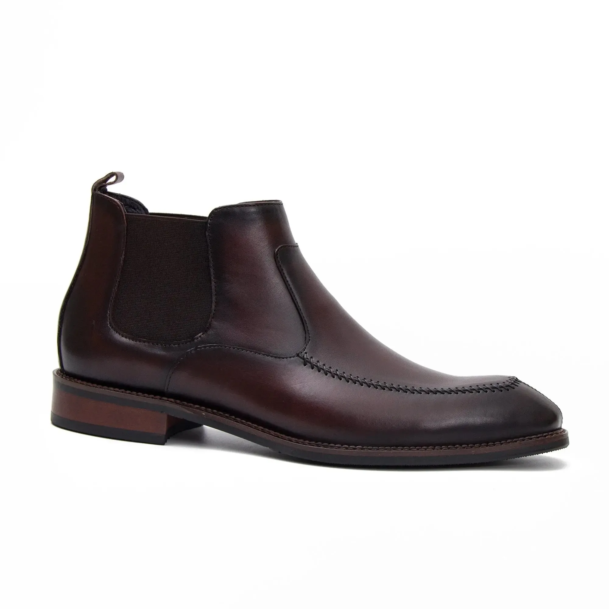 Men's Brown Leather Chelsea Boots