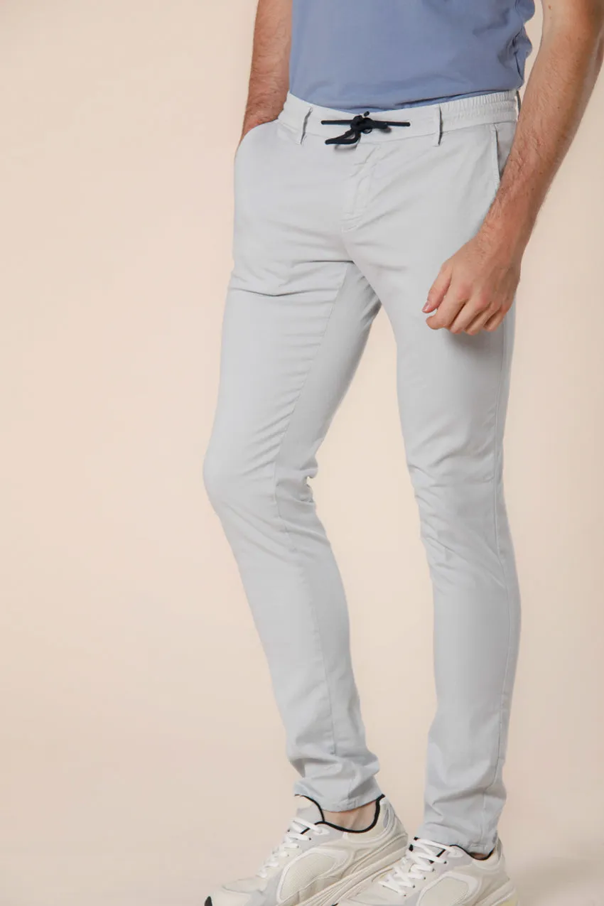 Milano Jogger men's chino jogger in cotton and tencel extra slim