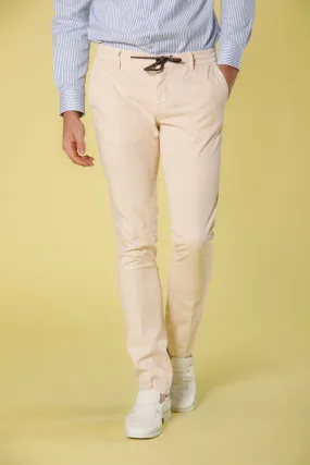 Milano Jogger men's chino jogger in cotton and tencel extra slim