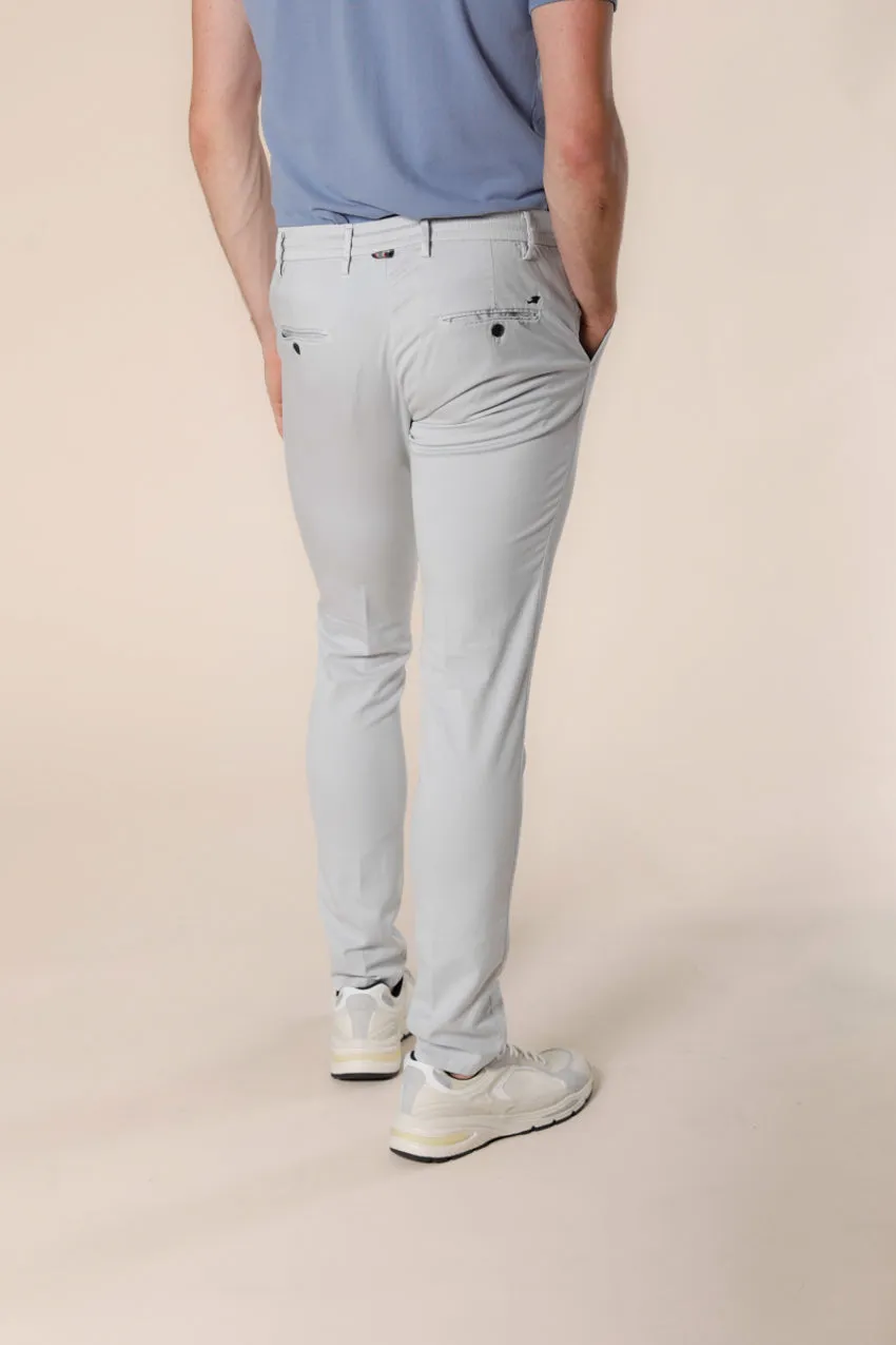 Milano Jogger men's chino jogger in cotton and tencel extra slim