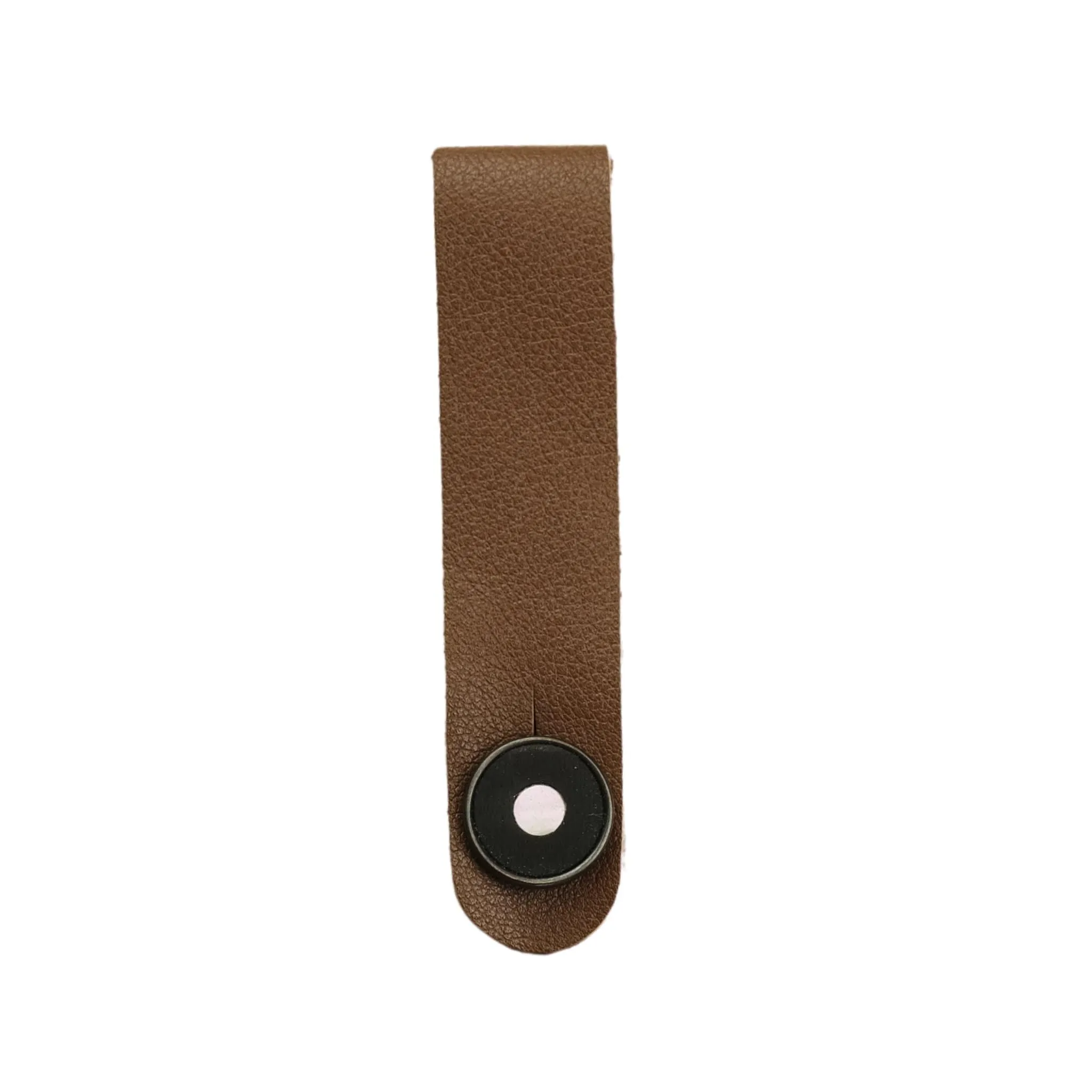 Mother of Pearl & Black Ebony | Leather Strap Tie