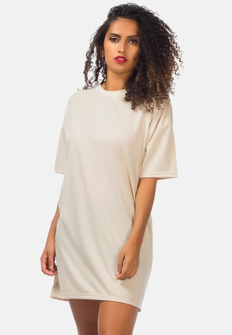 Over Sized Varsity Graphic Tee Top By Ruw