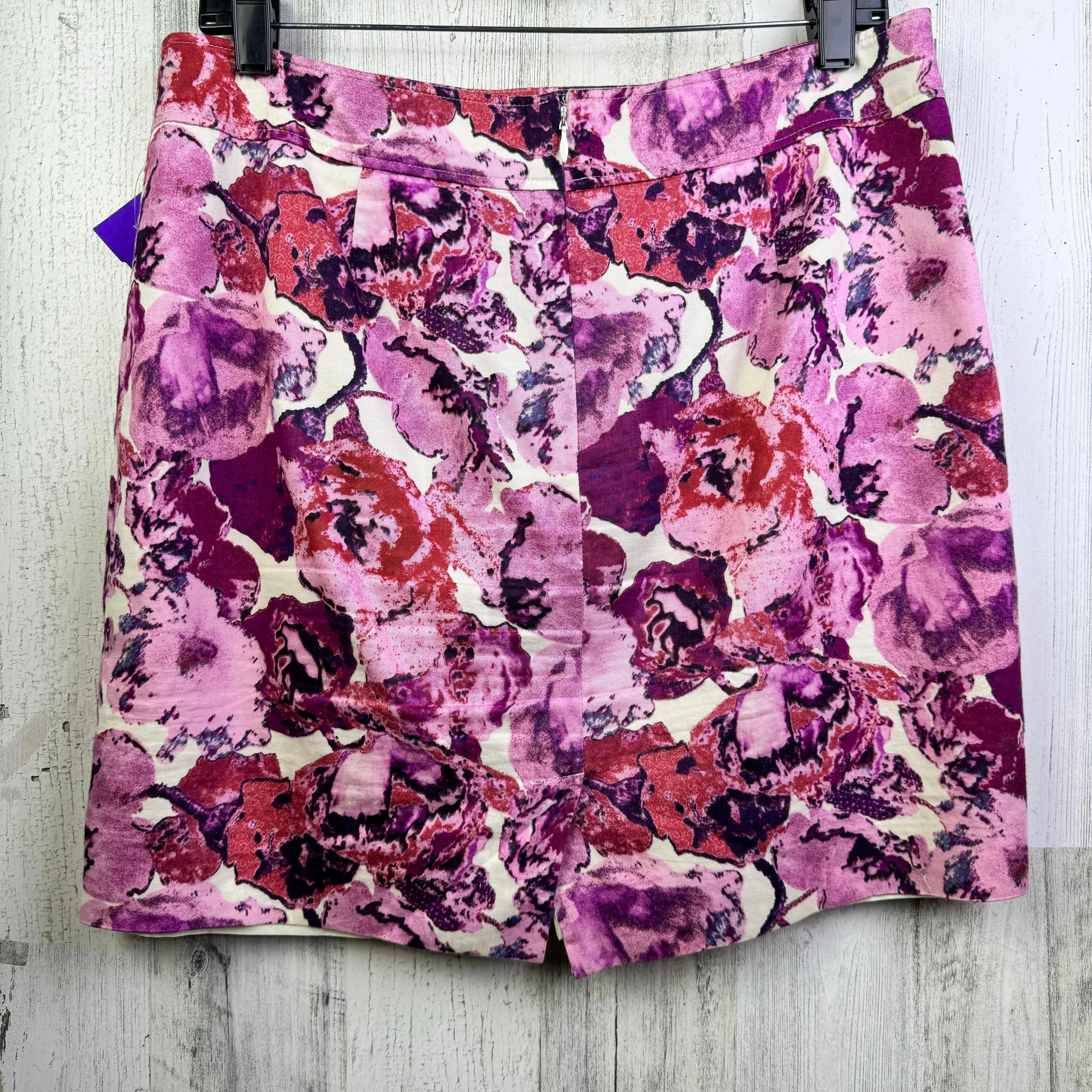 Purple Skirt Mini & Short Loft, Size 8