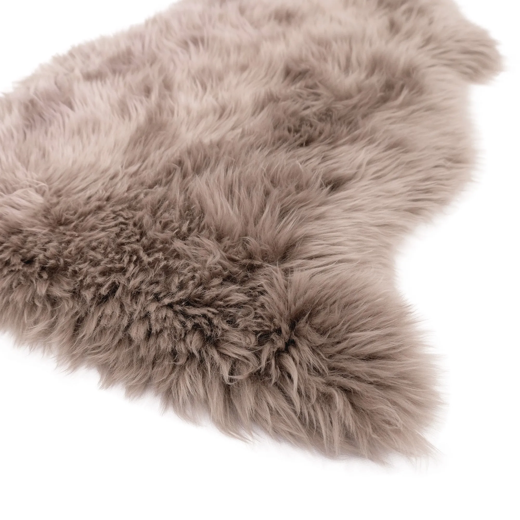 Sheepskin Rug - Ash Grey - XXL (60cm) - Long Wool Australian Merino Sheepskin