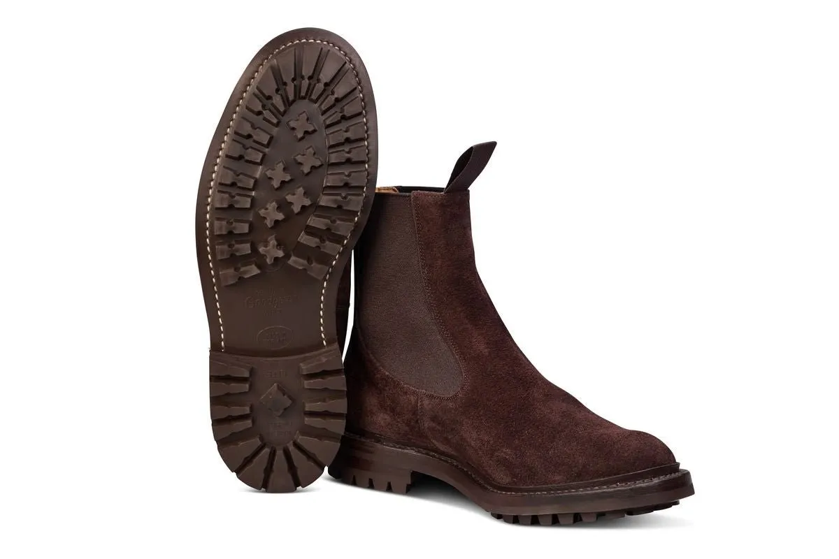 Stephen Chelsea Boot - Charcoal Hairy Suede