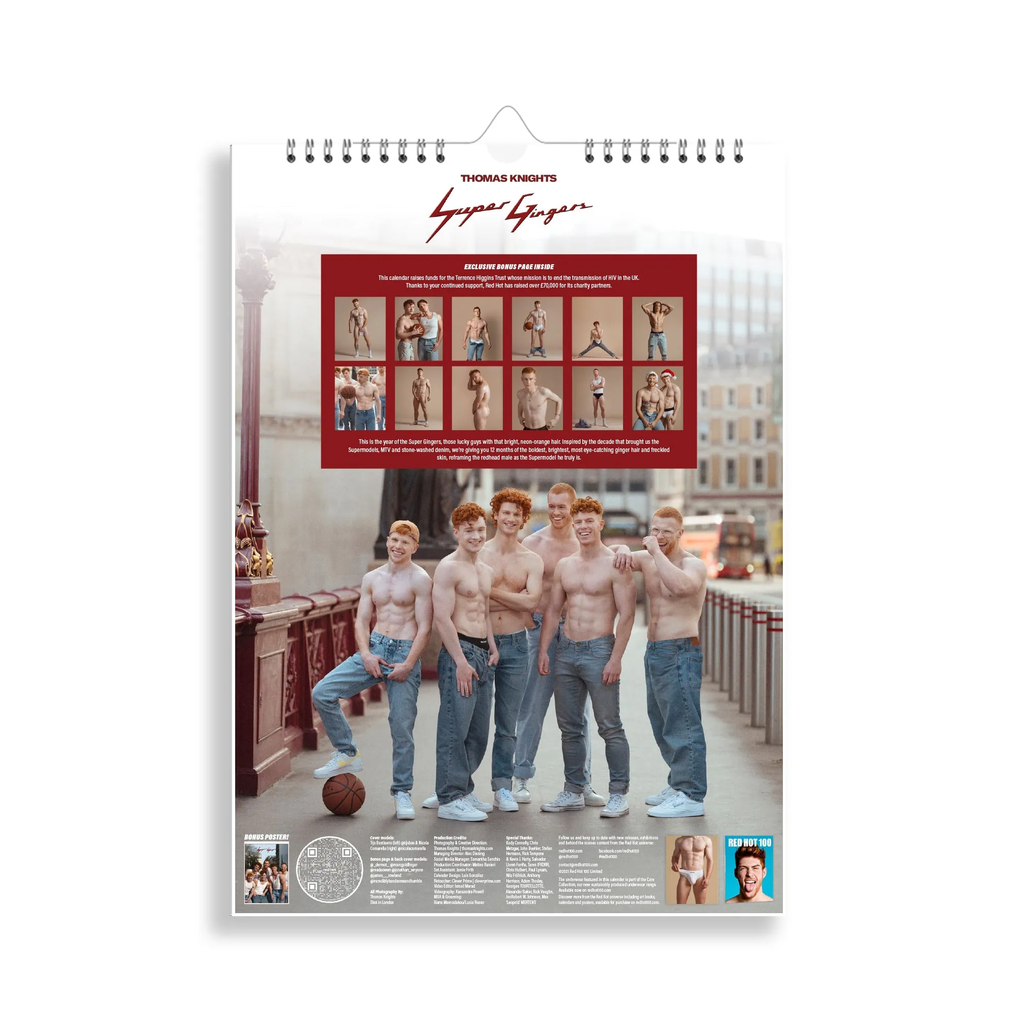 Super Gingers 2022 Calendar