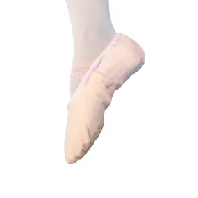 TDS Child Premium Canvas Split Sole Ballet Shoe