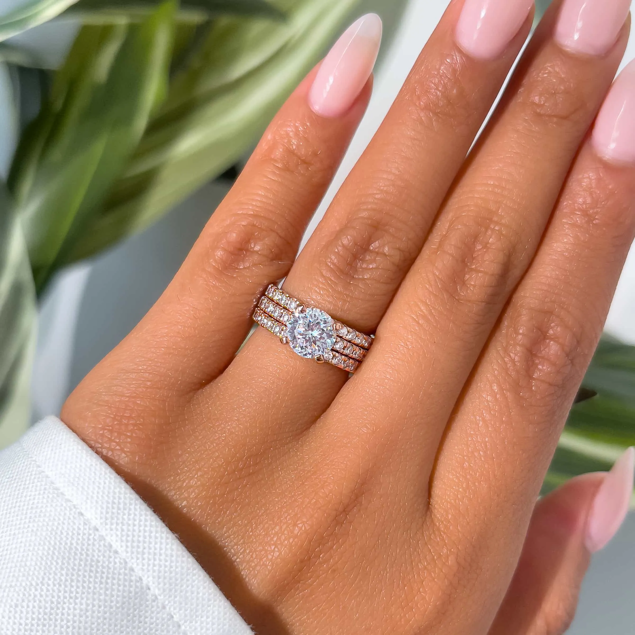 The Promise Stacking Set - Rose Gold