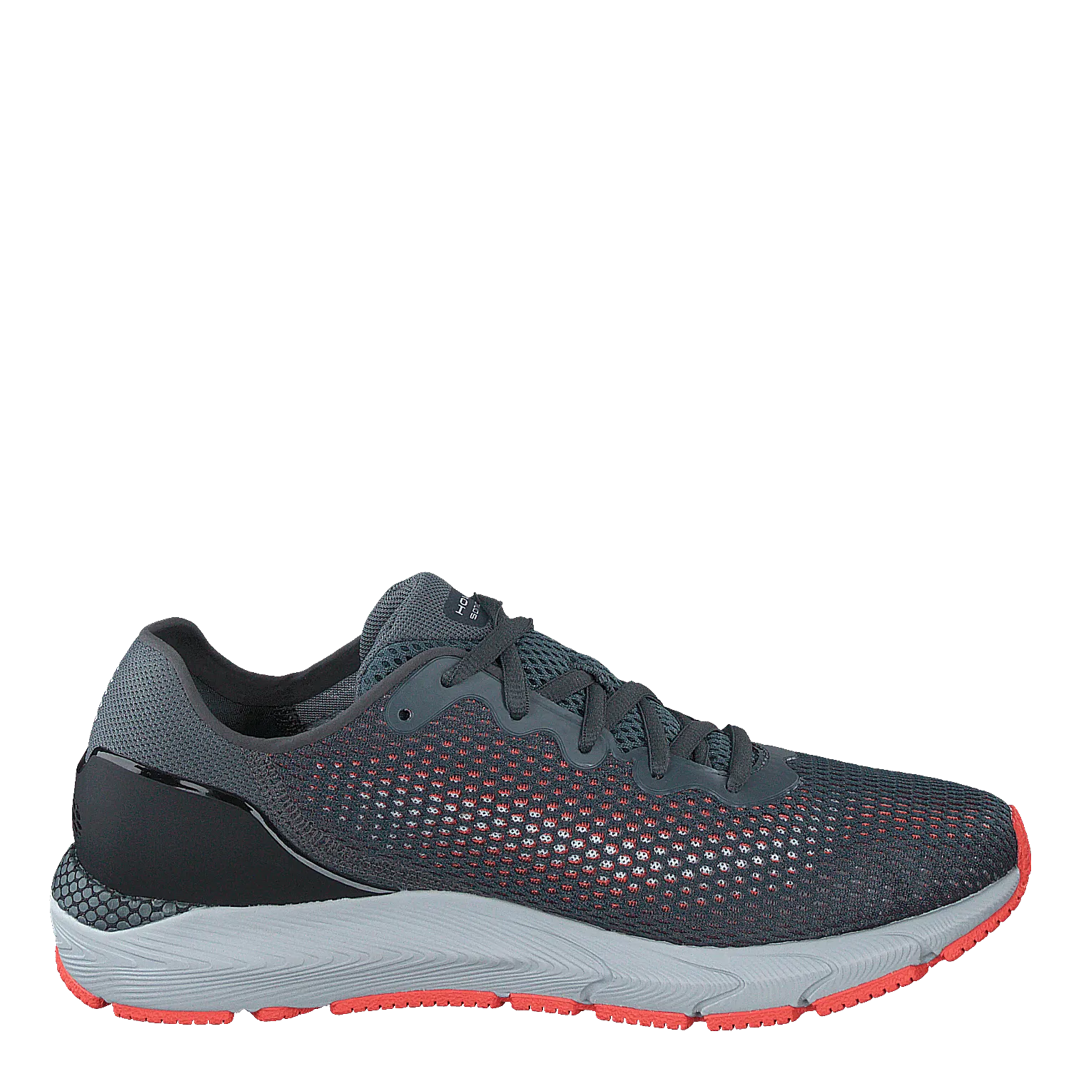 Ua Hovr Sonic 4 Pitch Gray/halo Gray/venom Red