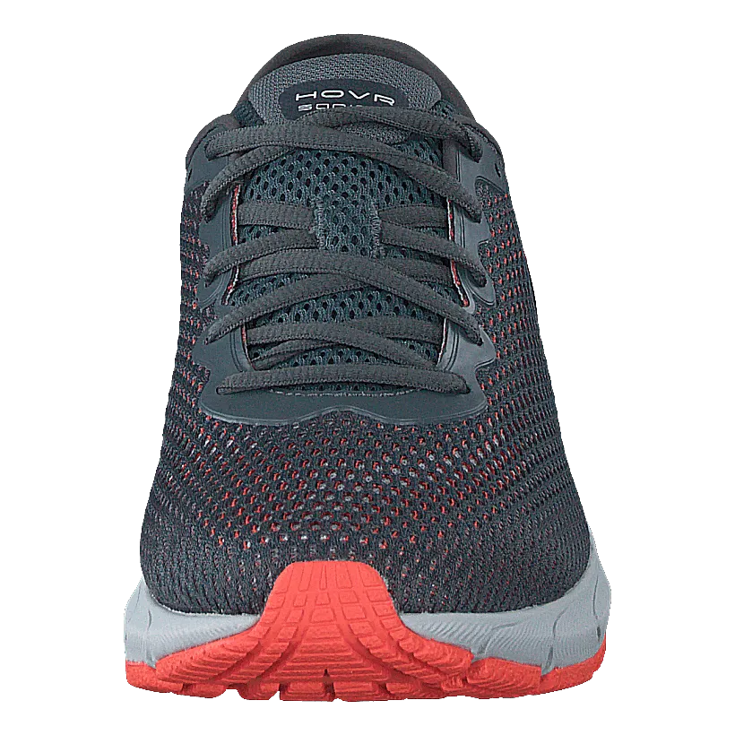 Ua Hovr Sonic 4 Pitch Gray/halo Gray/venom Red