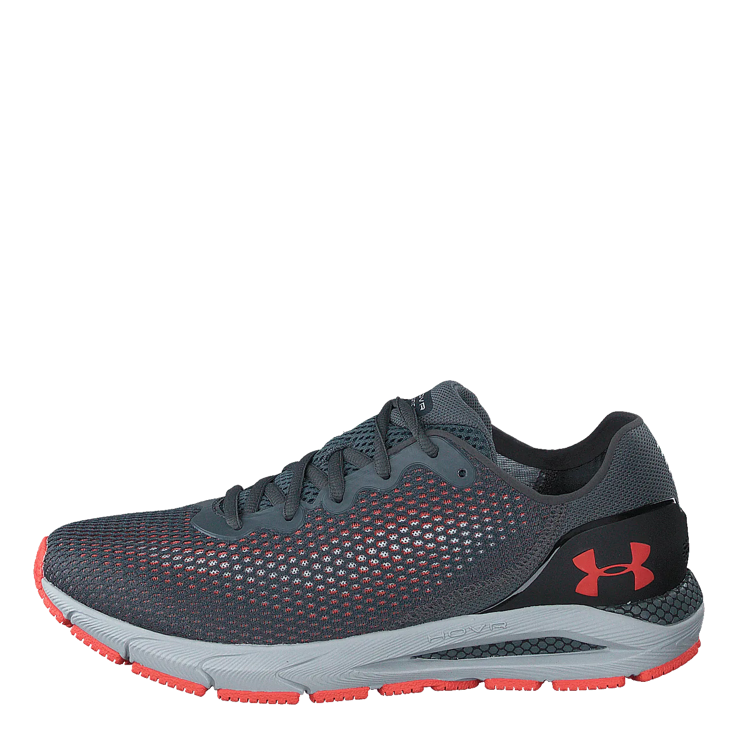 Ua Hovr Sonic 4 Pitch Gray/halo Gray/venom Red