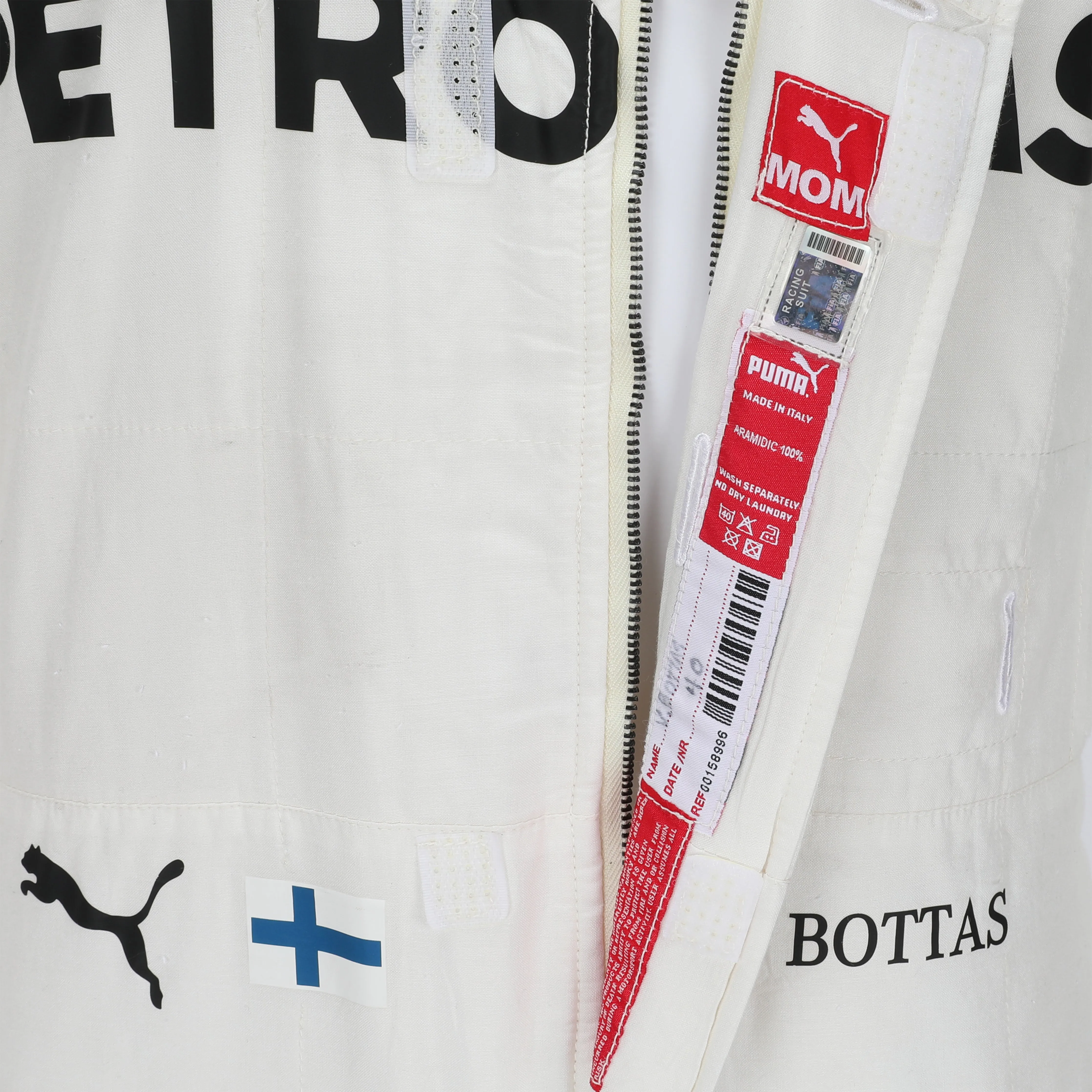 Valtteri Bottas 2019 Mercedes Used Race Suit - US GP