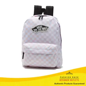 Vans Realm Backpack Chalk Pink Checkerboard