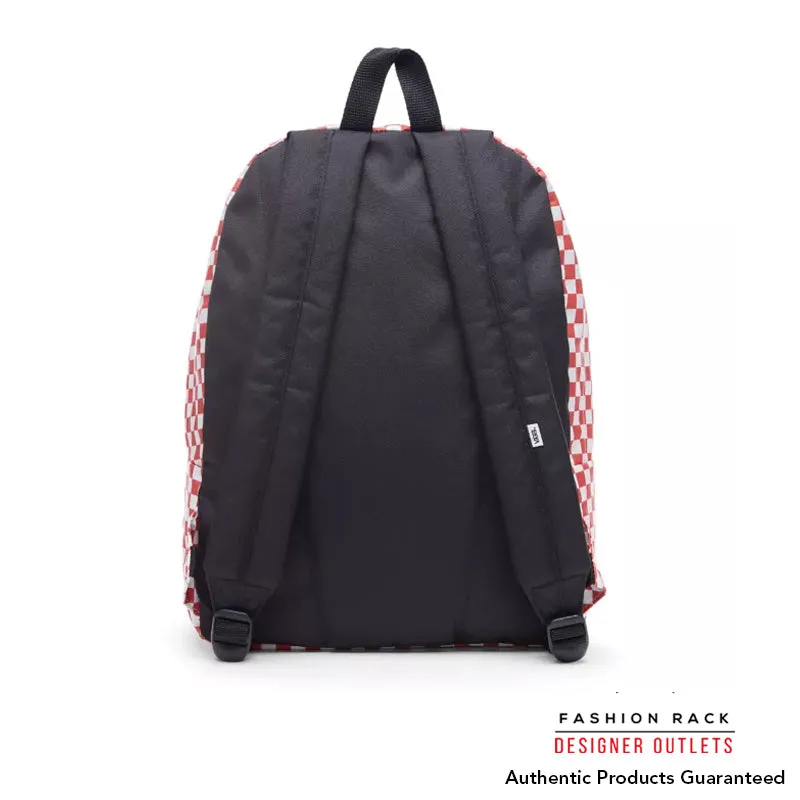 Vans Realm Backpack Spiced Coral Checkerboard
