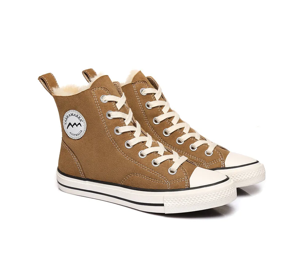 Viola High Top Women Sneakers Sheepskin Lining